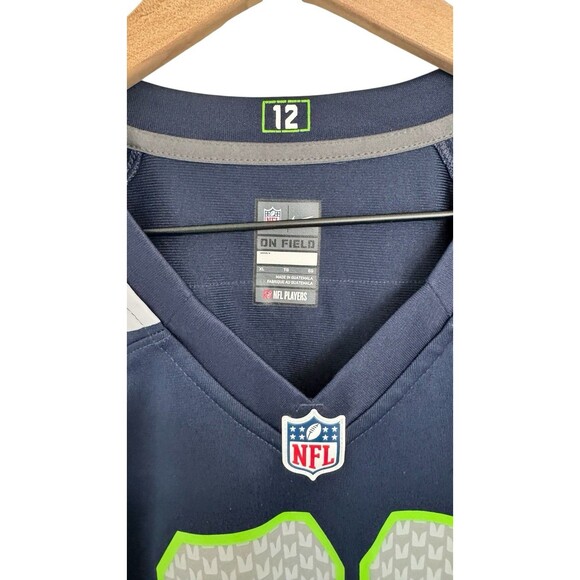 Golden Tate #81 Seahawks Nike Stitched Women’s Jersey Navy Size XL - Picture 7 of 9